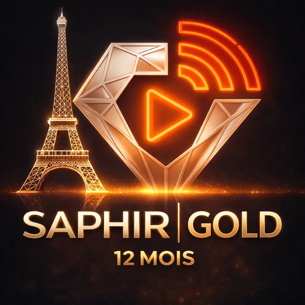 Abonnement IPTV Saphir Gold 12 mois