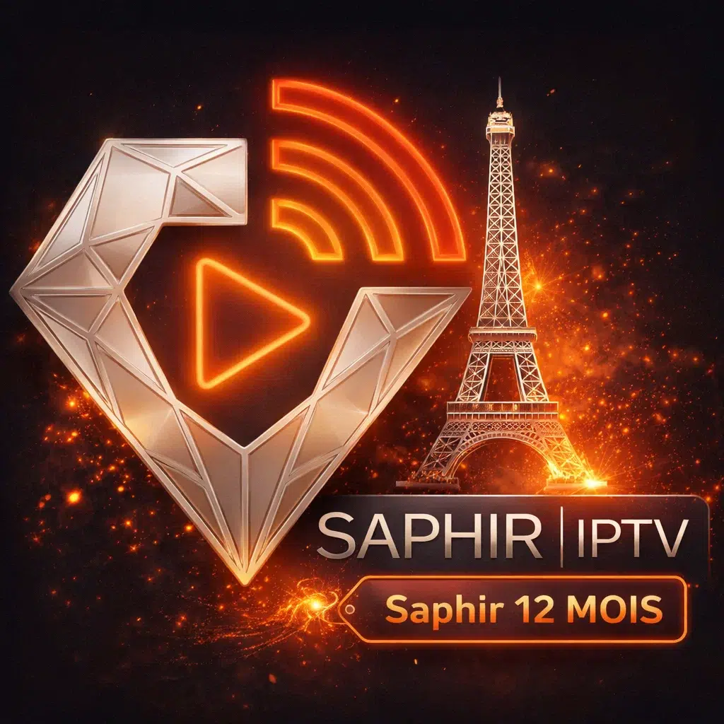 Abonnement Saphir IPTV 12 mois